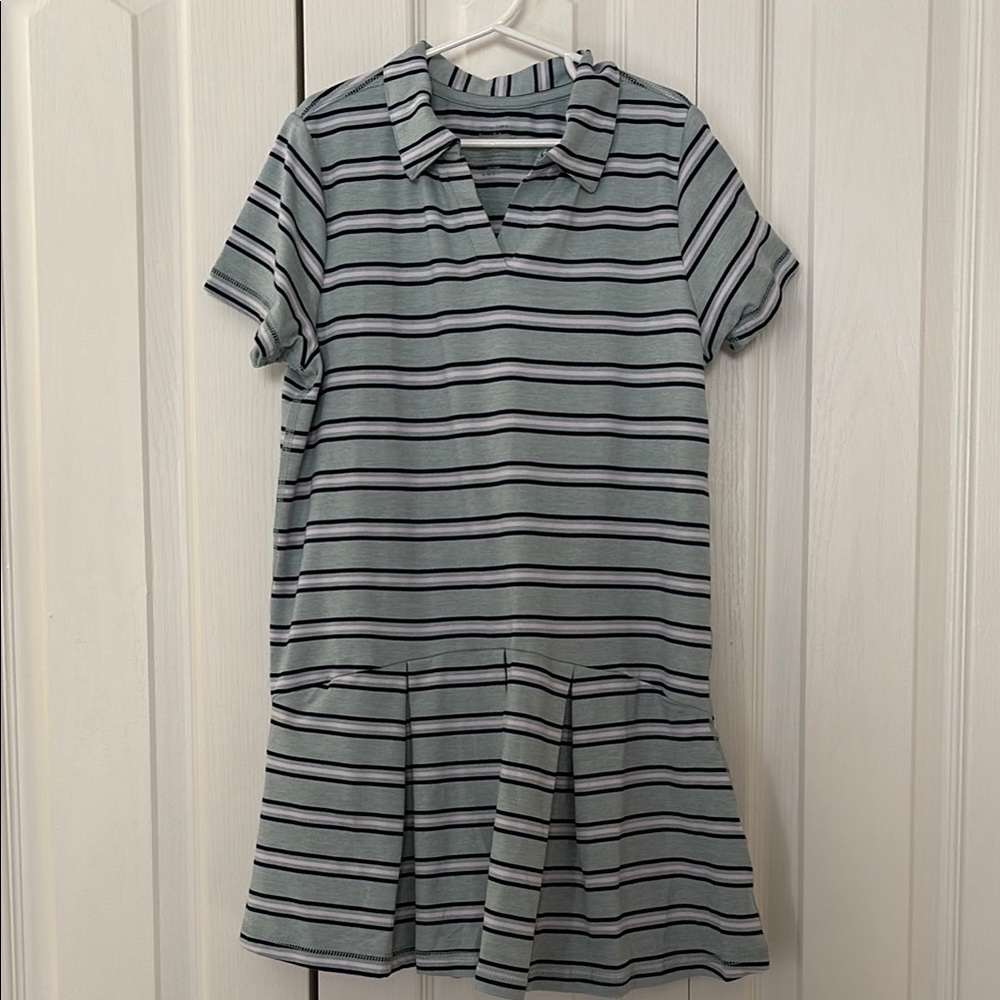 Hanna Andersson Striped Polo Dress